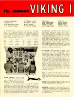 Preview for 3 page of Johnson Viking I Instruction Manual