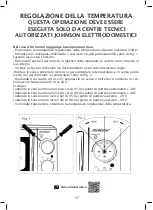 Предварительный просмотр 17 страницы Johnson X45 Instructions For Use Manual