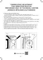 Предварительный просмотр 32 страницы Johnson X50 Instructions For Use Manual