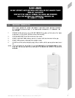 Preview for 7 page of Johnson&Starley Warmcair C10DW User Instruction