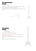 Предварительный просмотр 6 страницы Johnston & Jeff The Dalby Assembly Instructions Manual