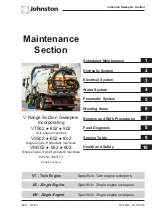 Johnston VM502 Maintenance Manual предпросмотр