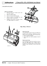 Предварительный просмотр 174 страницы Johnston VM502 Maintenance Manual