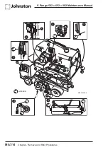 Предварительный просмотр 184 страницы Johnston VM502 Maintenance Manual