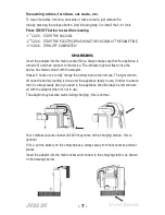 Предварительный просмотр 7 страницы JOHNY VAC JV222V User Manual