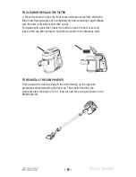 Предварительный просмотр 9 страницы JOHNY VAC JV222V User Manual