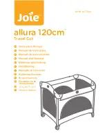 Предварительный просмотр 1 страницы Joie allura 120cm Instruction Manual