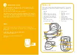 Предварительный просмотр 6 страницы Joie calmi R129 C2105 Instruction Manual