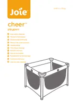 Joie cheer Series Instruction Manual предпросмотр