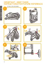 Предварительный просмотр 2 страницы Joie Crosster Flex Signature Instruction Manual