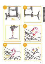 Предварительный просмотр 3 страницы Joie Crosster Flex Signature Instruction Manual