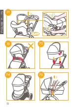 Предварительный просмотр 14 страницы Joie Crosster Flex Signature Instruction Manual