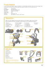 Предварительный просмотр 43 страницы Joie Crosster Flex Signature Instruction Manual