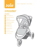 Preview for 1 page of Joie Crosster Instruction Manual