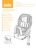 Предварительный просмотр 1 страницы Joie i-Anchor Advance Instruction Manual