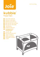 Preview for 1 page of Joie Kubbie Instruction Manual