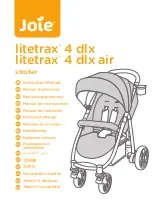 Joie litetrax 4 dlx Instruction Manual preview