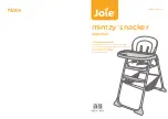 Preview for 10 page of Joie mimzy snacker H1127 Instruction Manual