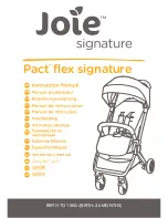 Preview for 1 page of Joie Pact flex signature Instruction Manual