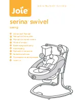 Joie serina swivel Instruction Manual preview