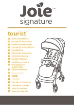 Preview for 1 page of Joie tourist Instruction Manual