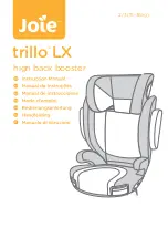 Предварительный просмотр 1 страницы Joie trillo LX Instruction Manual