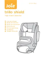 Предварительный просмотр 1 страницы Joie trillo shield Instruction Manual