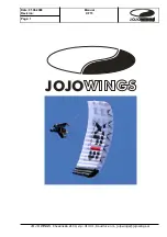 JOJO WINGS XF 15 Manual preview