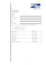 Предварительный просмотр 11 страницы joke 0 750 700 Instruction Manual