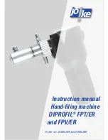 Предварительный просмотр 1 страницы joke DIPROFIL FPT/ER Instruction Manual