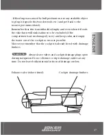 Preview for 17 page of Joker Boat Clubman 24 Owner'S Manual