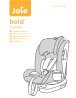 Preview for 1 page of Jole Bold Instruction Manual