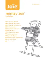 Предварительный просмотр 1 страницы Jole mimzy Instruction Manual