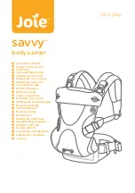 Предварительный просмотр 1 страницы Jole savvy Manual