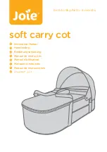 Предварительный просмотр 1 страницы Jole soft carry cot Instruction Manual