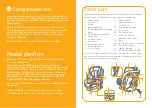 Preview for 2 page of Jole STAGES FX C1719 Instruction Manual