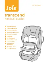 Предварительный просмотр 1 страницы Jole transcend 1 Instruction Manual