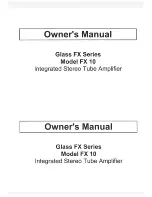 Jolida FX 10 Owner'S Manual preview