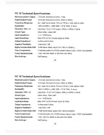 Preview for 25 page of Jolida FX 10 Owner'S Manual