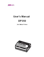 Предварительный просмотр 1 страницы Jolimark DP350 User Manual