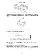 Предварительный просмотр 10 страницы Jolimark DP350 User Manual