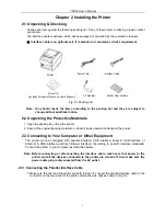 Предварительный просмотр 6 страницы Jolimark TP820 User Manual