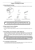 Предварительный просмотр 9 страницы Jolimark TP860 Series User Manual