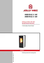 Preview for 1 page of Jolly Mec AMBRIA2 6 kW Instructions For Installation, Use And Maintenance Manual