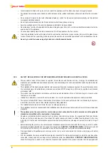 Предварительный просмотр 8 страницы Jolly Mec AMBRIA2 Instructions For Installation, Use And Maintenance Manual