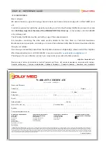 Предварительный просмотр 3 страницы Jolly Mec Arte Acciaio Installation, Use And Care Manual