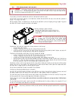 Предварительный просмотр 33 страницы Jolly Mec Foghet EVO Aria L 12 kW Installation, Use And Maintenance Manual