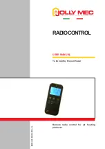 Jolly Mec Radio Control User Manual предпросмотр