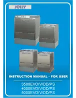 Jolly 3500EVO/V/DD/PS Instruction Manual предпросмотр