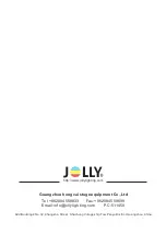 Preview for 24 page of Jolly D6-WP User Manual